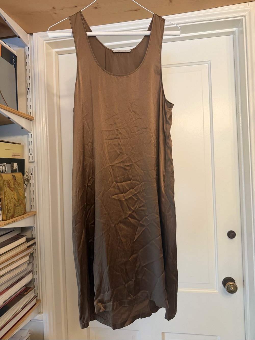 Falconeri Sleeveless Silk Slip Dress